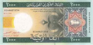 Mauretanien p14b 2000 Ouguiya 2006